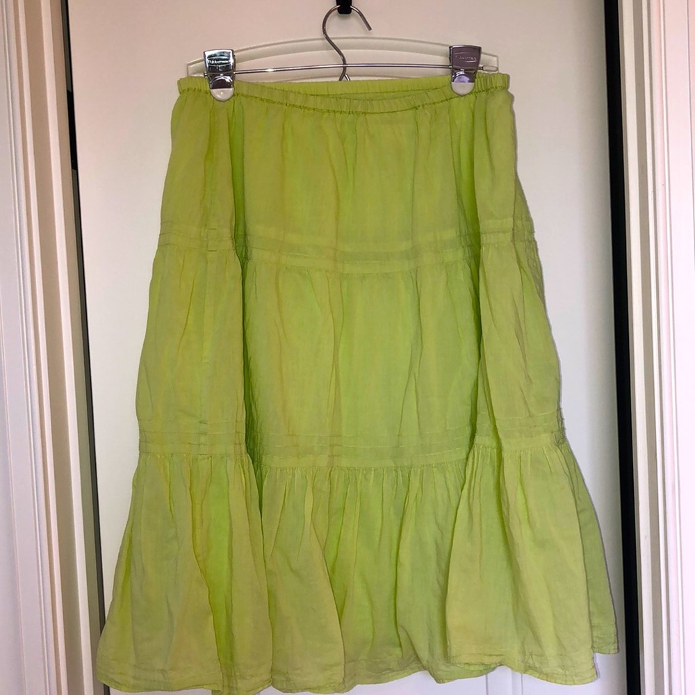 Faisal Bristol flowy summertime skirt